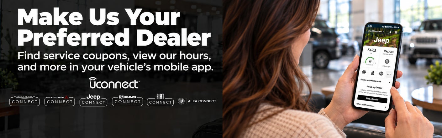 uconnect® make us your preferred dealer | Murray Chrysler Dodge Jeep Ram of Starke in Starke FL