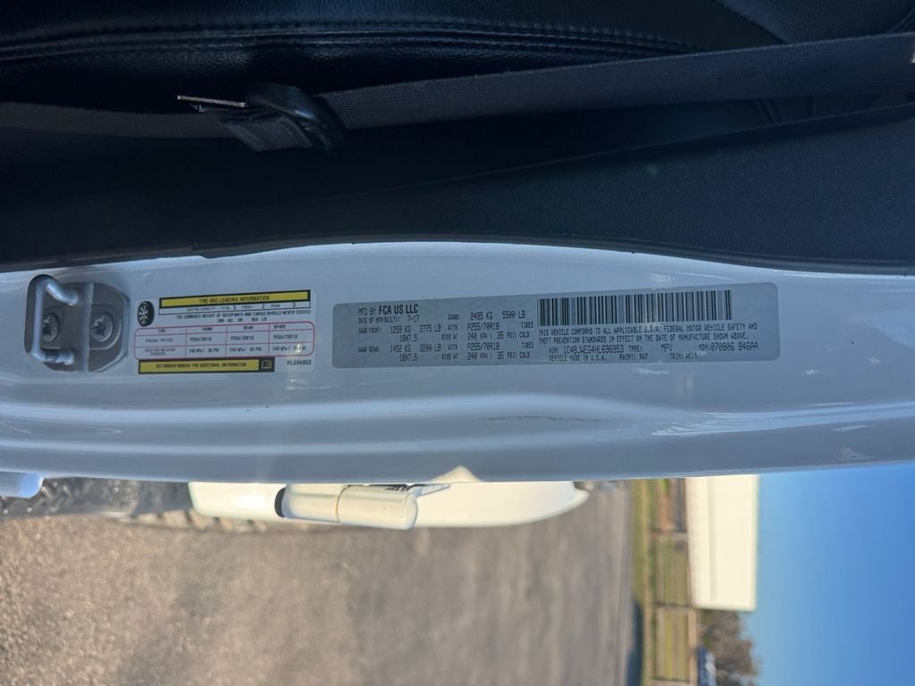 2017 Jeep Wrangler Unlimited Sahara