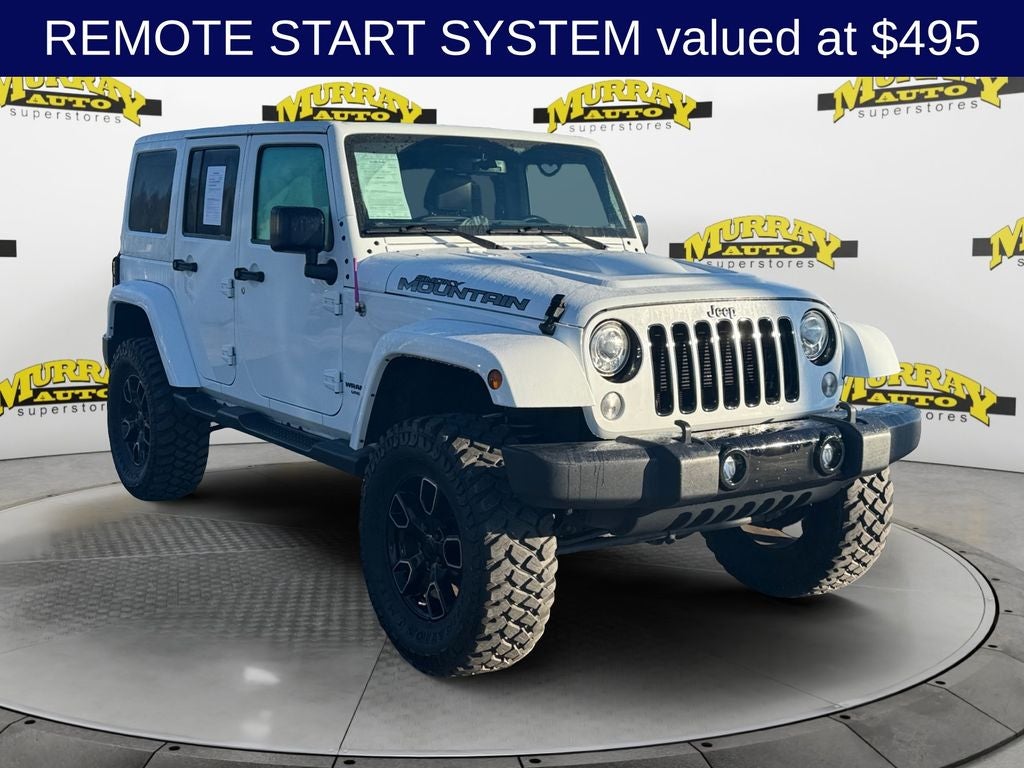 2017 Jeep Wrangler Unlimited Sahara
