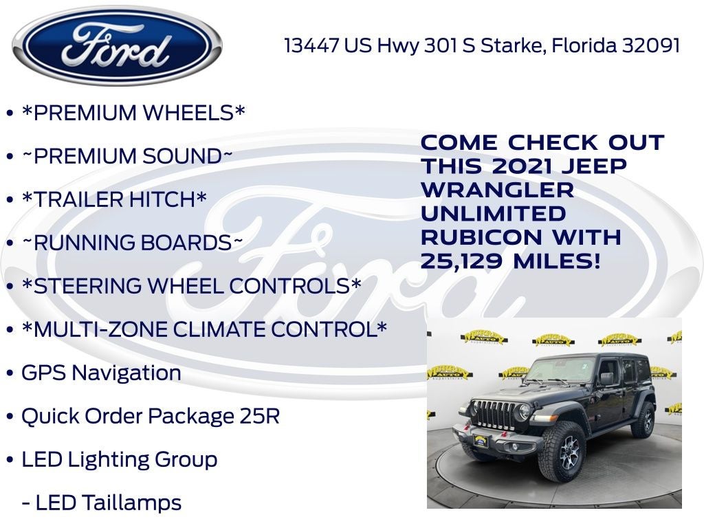 2021 Jeep Wrangler Unlimited Rubicon