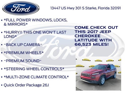 2017 Jeep Cherokee Latitude