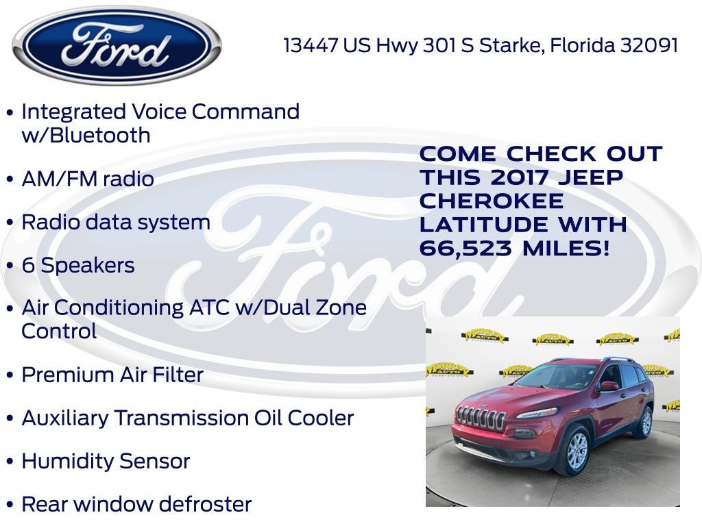 2017 Jeep Cherokee Latitude