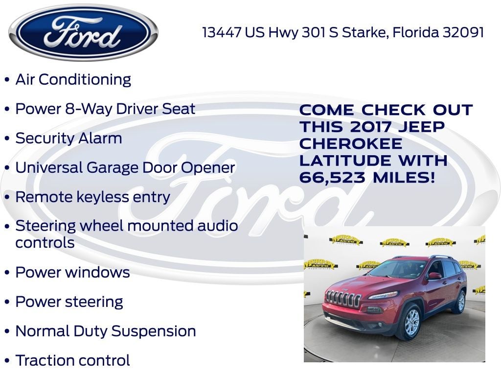 2017 Jeep Cherokee Latitude