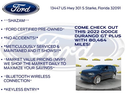 2022 Dodge Durango GT Plus