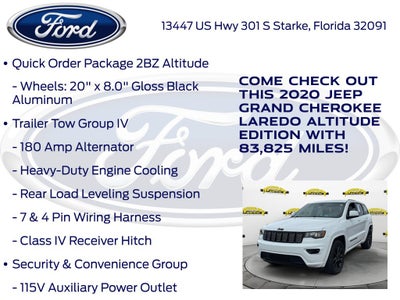 2020 Jeep Grand Cherokee Altitude