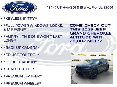 2025 Jeep Grand Cherokee Altitude