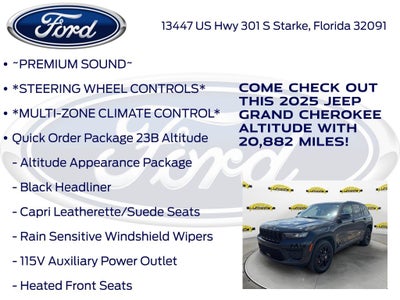 2025 Jeep Grand Cherokee Altitude