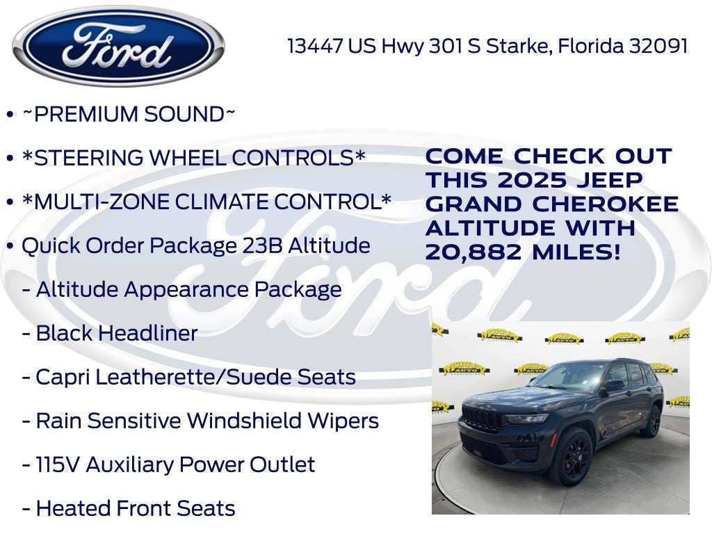 2025 Jeep Grand Cherokee Altitude