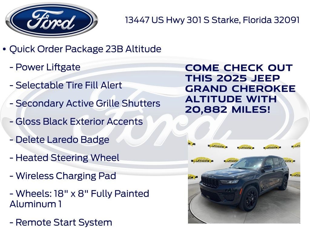 2025 Jeep Grand Cherokee Altitude