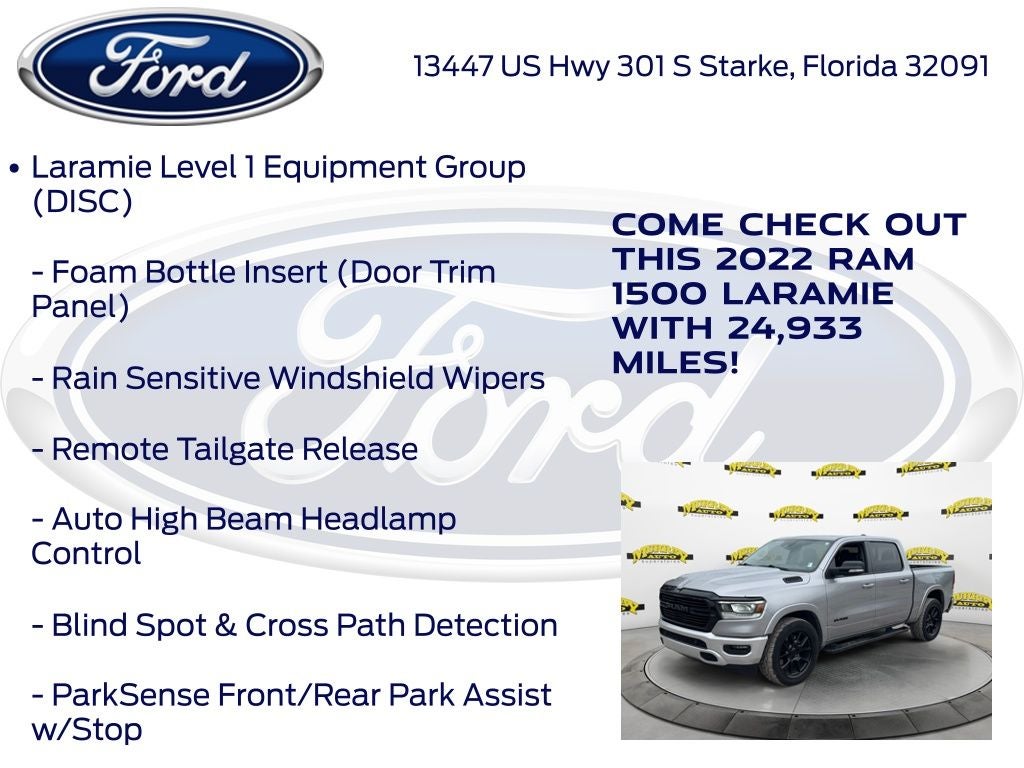 2022 RAM 1500 Laramie