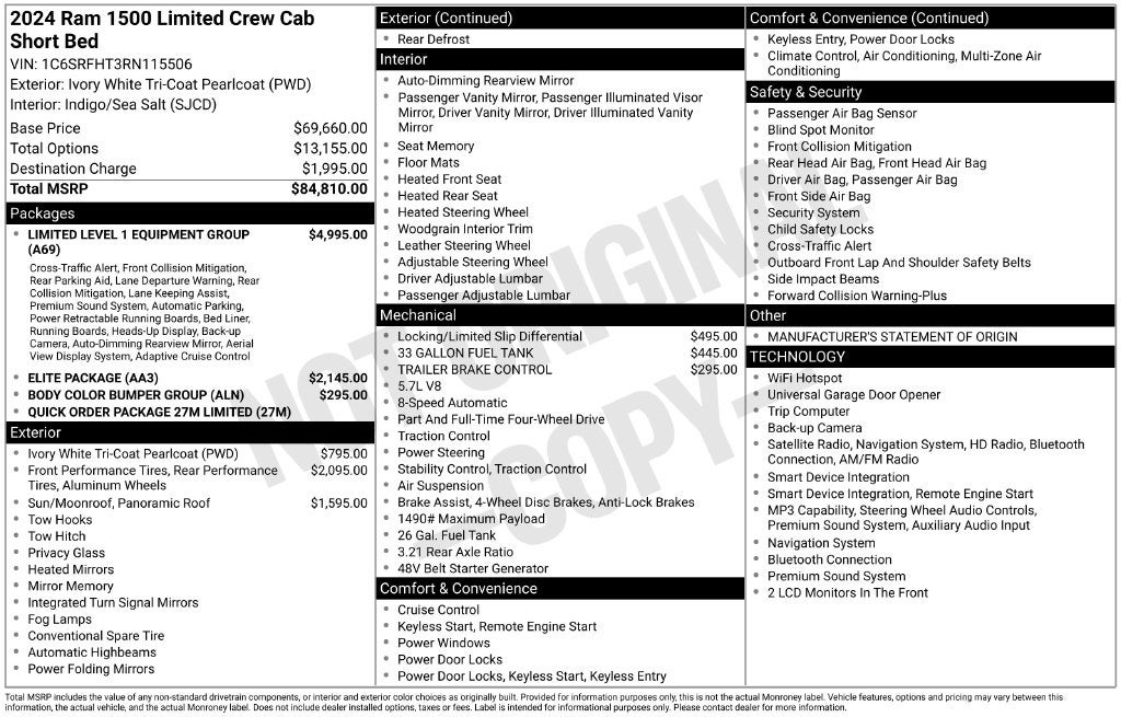 2024 RAM 1500 Limited