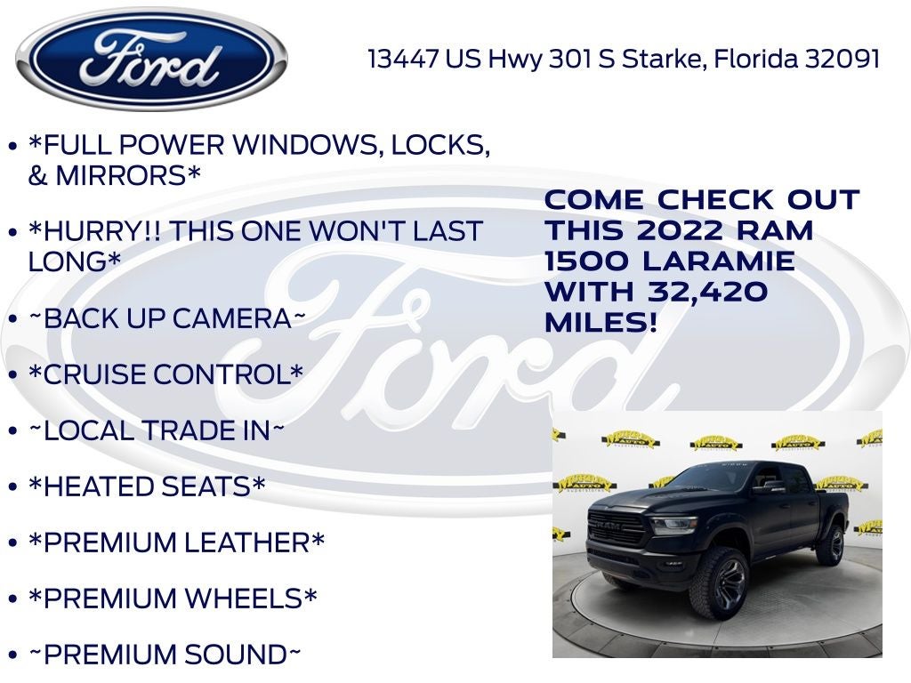 2022 RAM 1500 Laramie
