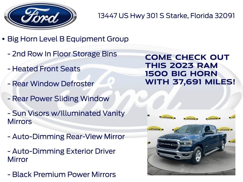 2023 RAM 1500 Big Horn/Lone Star