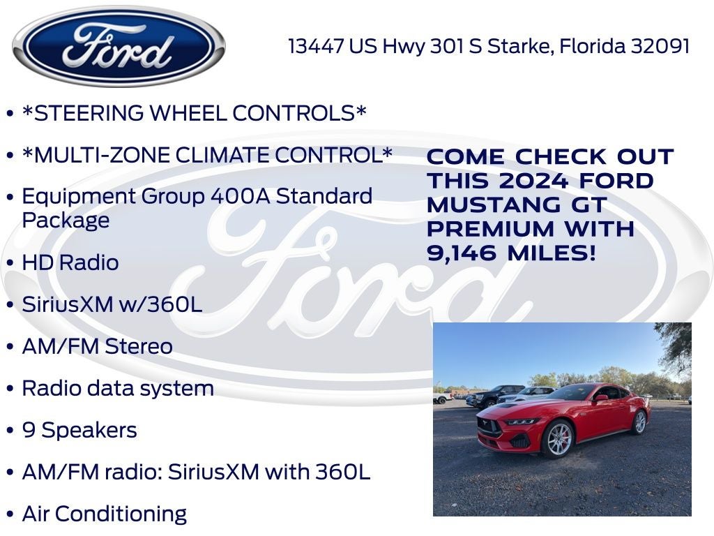 2024 Ford Mustang GT Premium