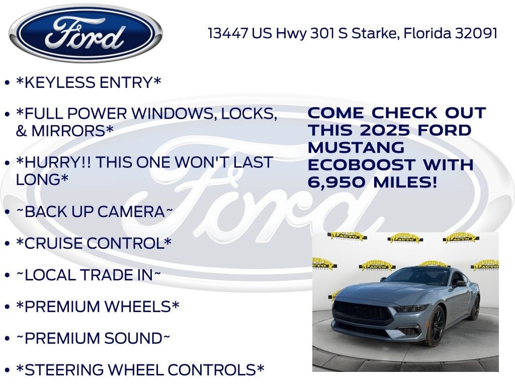 2025 Ford Mustang EcoBoost