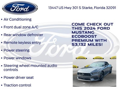 2024 Ford Mustang EcoBoost Premium