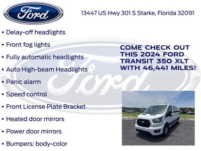 2024 Ford Transit-350 XLT
