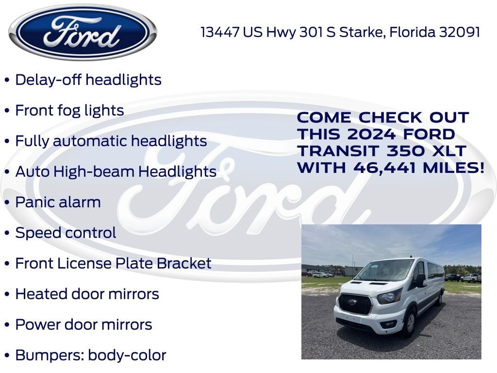 2024 Ford Transit-350 XLT