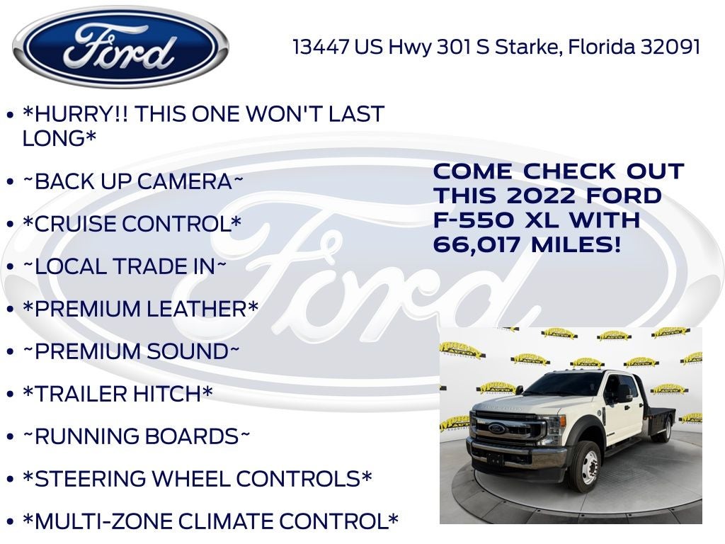 2022 Ford F-550SD XL DRW