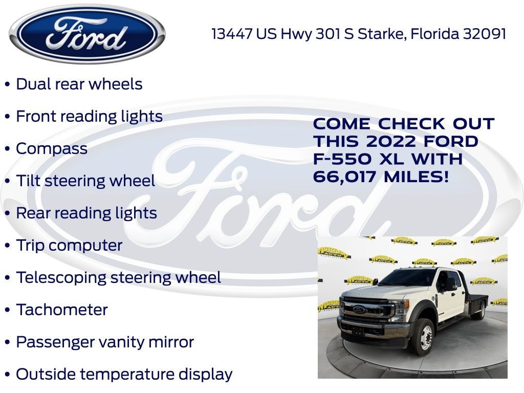 2022 Ford F-550SD XL DRW