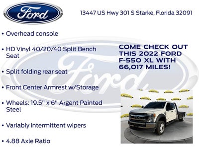 2022 Ford F-550SD XL DRW