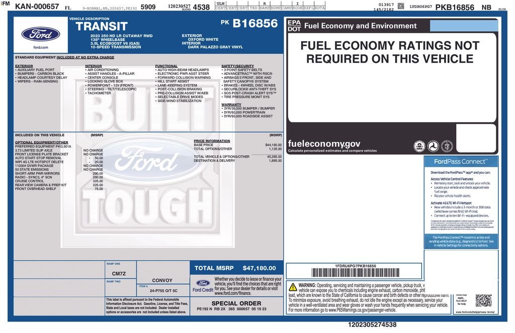 2023 Ford Transit-350 Base