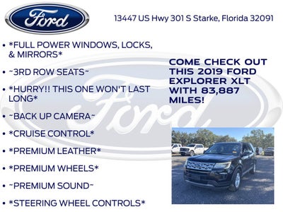 2019 Ford Explorer XLT