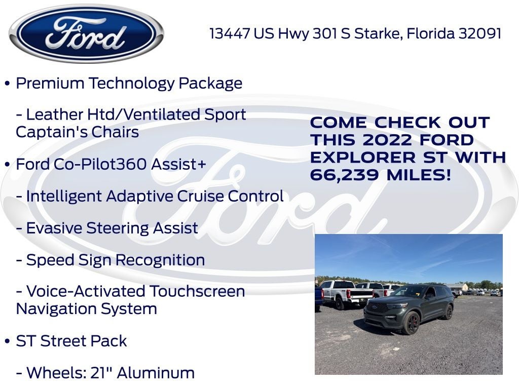 2022 Ford Explorer ST