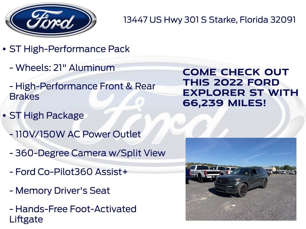 2022 Ford Explorer ST