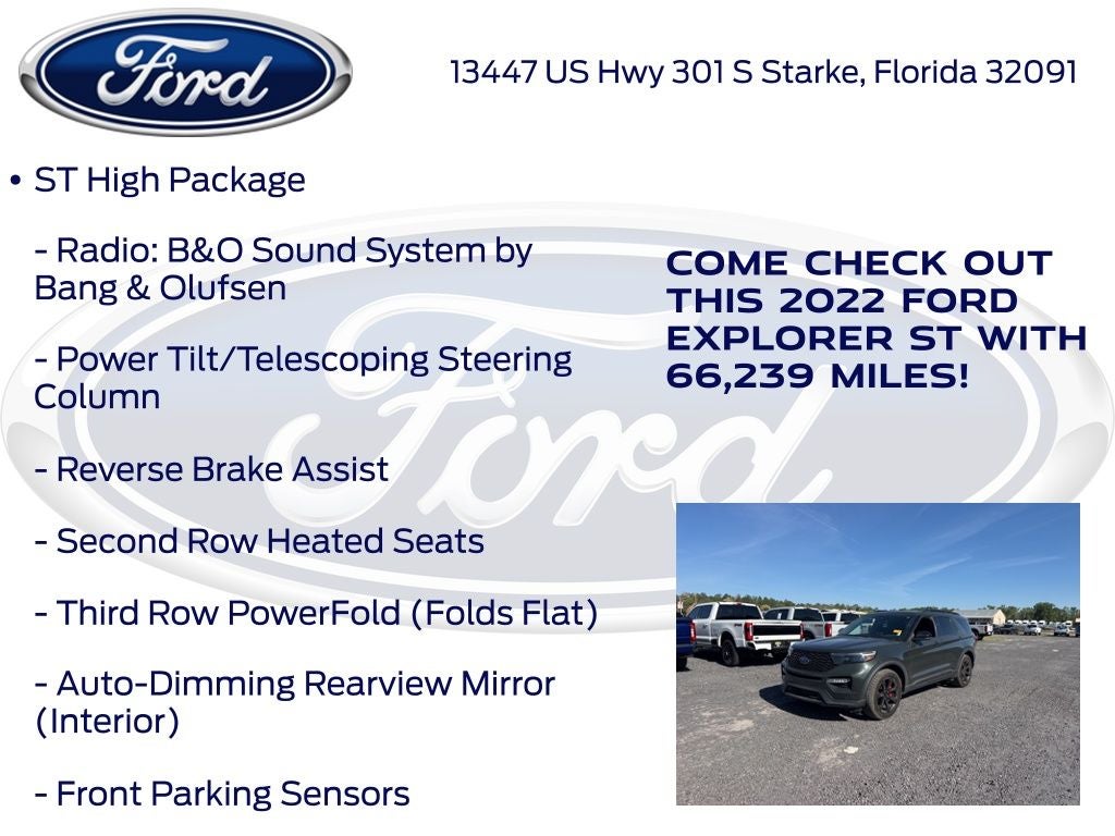 2022 Ford Explorer ST