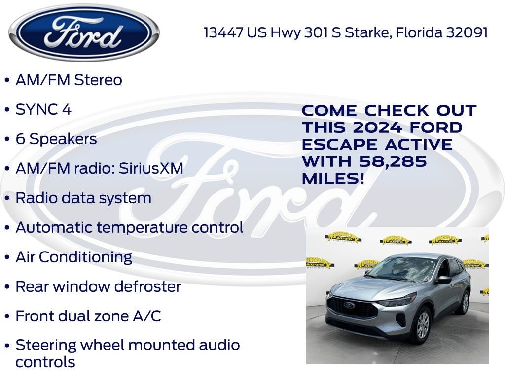 2024 Ford Escape Active