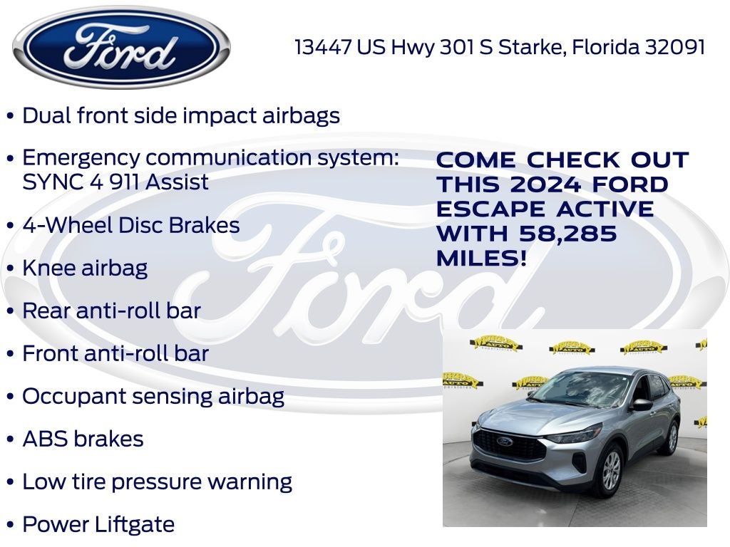 2024 Ford Escape Active