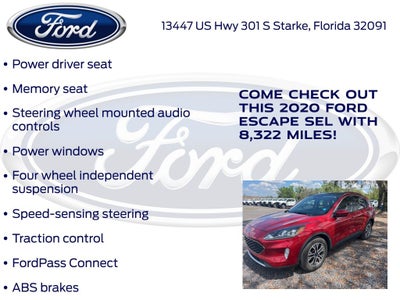 2020 Ford Escape SEL