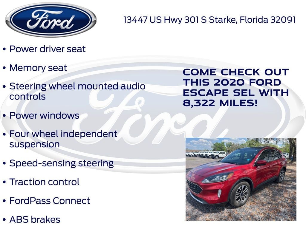 2020 Ford Escape SEL