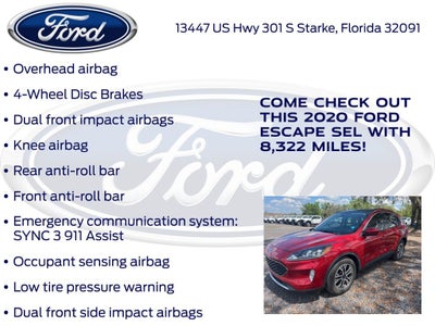 2020 Ford Escape SEL
