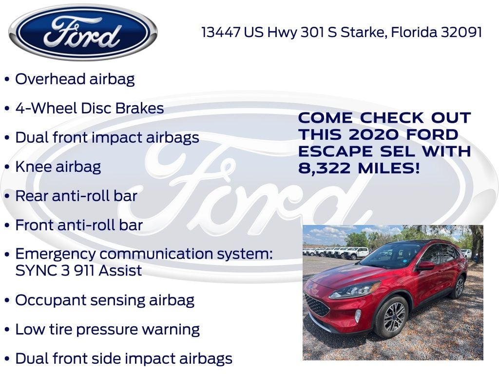 2020 Ford Escape SEL