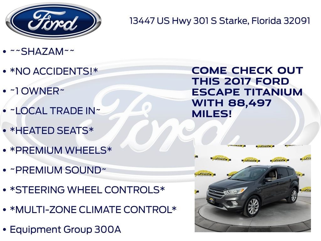 2017 Ford Escape Titanium