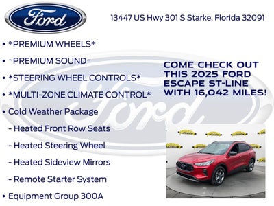 2025 Ford Escape ST-Line