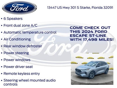 2024 Ford Escape ST-Line