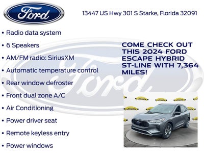 2024 Ford Escape Hybrid ST-Line