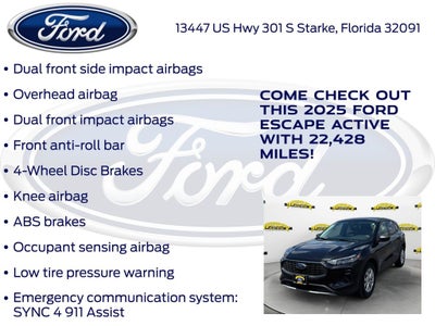 2025 Ford Escape Active