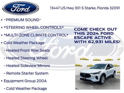 2024 Ford Escape Active