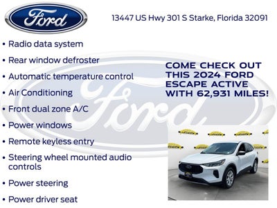 2024 Ford Escape Active