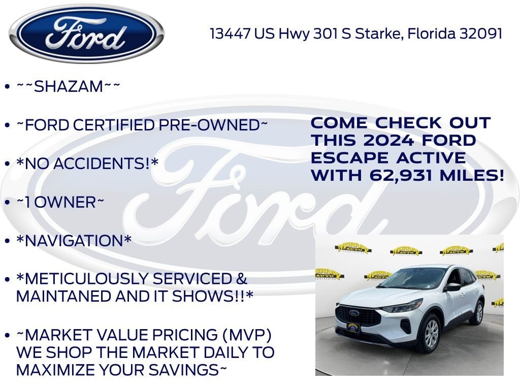 2024 Ford Escape Active