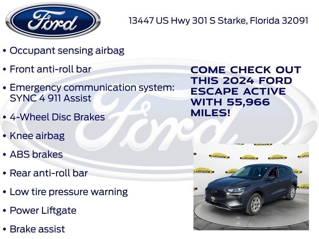 2024 Ford Escape Active