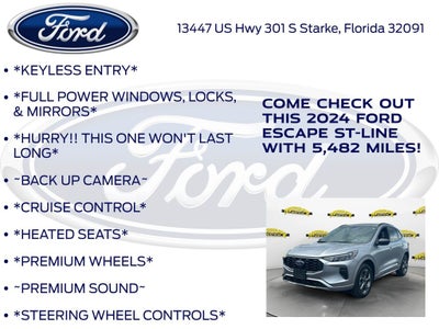 2024 Ford Escape ST-Line