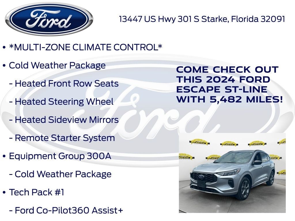 2024 Ford Escape ST-Line