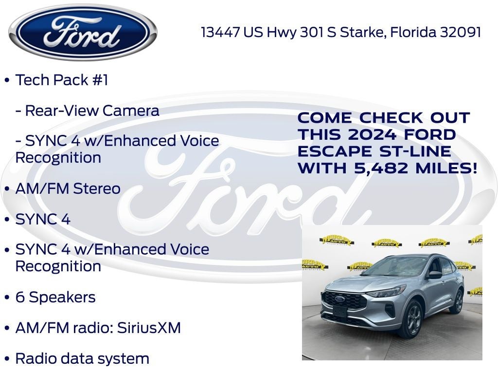 2024 Ford Escape ST-Line