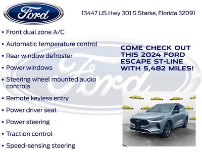 2024 Ford Escape ST-Line