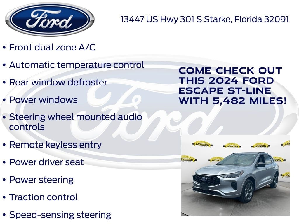 2024 Ford Escape ST-Line